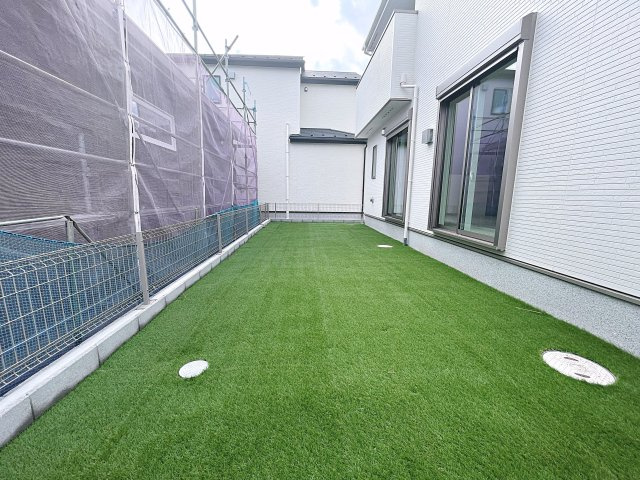 新築戸建・新築建売　玉村町斎田第2期　玉村小学校・玉村中学校の庭|広々としたお庭付きです！
