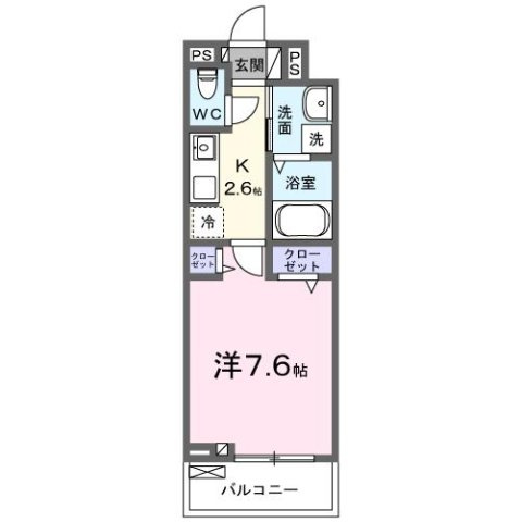 メゾンド　トレーフルの間取り