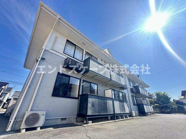 サニーホームズ　Ｂの外観|高崎、前橋のお部屋探しはエンドスケープまで！お客様の理想お聞かせ下さい♪