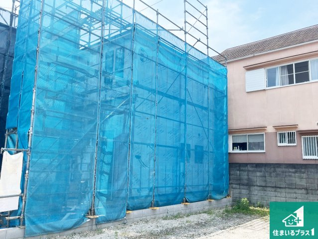 神戸市西区王塚台　第9期　新築一戸建ての外観|周辺は落ち着いた街並みの住宅地！子育てがしやすい住環境です！まだ未完成ですが、現地でしかわからない事もございます。是非一度ご覧ください。
