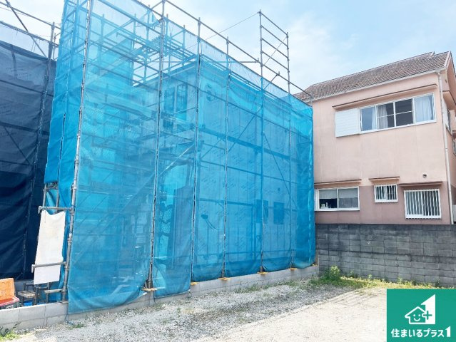 神戸市西区王塚台　第9期　新築一戸建ての外観|周辺は落ち着いた街並みの住宅地！子育てがしやすい住環境です！まだ未完成ですが、現地でしかわからない事もございます。是非一度ご覧ください。