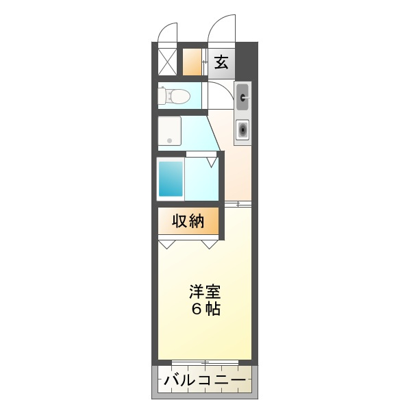 アスフローレスの間取り