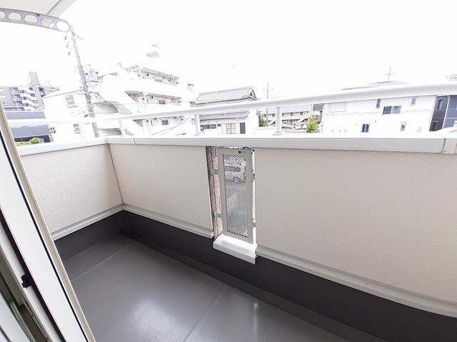 ベルメゾンのバルコニー