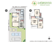 筑西市市野辺25-P1　新築戸建　5号棟の画像