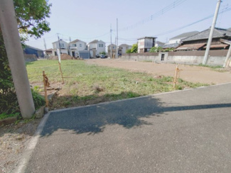 【外観】 | 接道間口約5.25ｍ(隅切り含む)