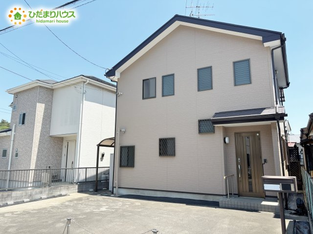 野田市柳沢　中古戸建　平成17年築の外観|白を基調とした明るい印象を受ける外観です！					
