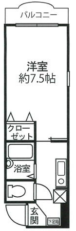 ヴィアナ阿倍野の間取り