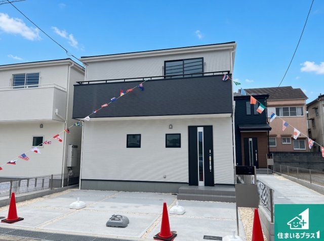 神戸市西区王塚台　第9期　新築一戸建ての外観|お客様に長く安心して住んでいだだける事にこだわった家づくり！住んでからのアフターサービスにもしっかりと取り組んでいます！