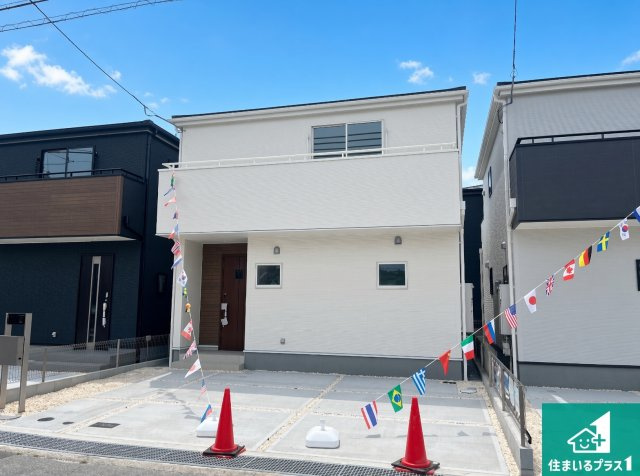 神戸市西区王塚台　第9期　新築一戸建ての外観|お客様に長く安心して住んでいだだける事にこだわった家づくり！住んでからのアフターサービスにもしっかりと取り組んでいます！