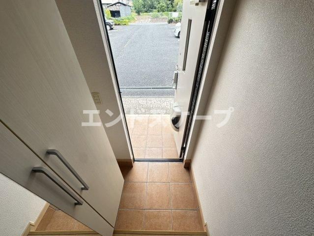 グランデ・ヒルⅡの玄関|高崎、前橋のお部屋探しはエンドスケープまで！お客様の理想お聞かせ下さい♪
