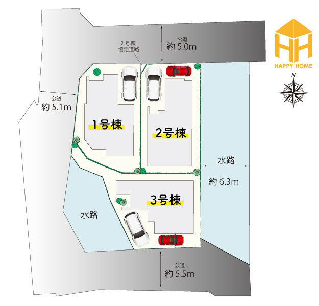 KEIAI GRACE伊丹市鈴原町4丁目新築一戸建て│5LDK+駐車2台可 伊丹市鈴