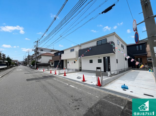 神戸市西区王塚台　第9期　新築一戸建ての外観|お客様に長く安心して住んでいだだける事にこだわった家づくり！住んでからのアフターサービスにもしっかりと取り組んでいます！