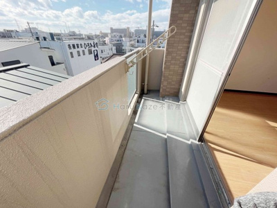 【バルコニー】 | レージュ道徳【名古屋市賃貸・ワンフロアー2戸】