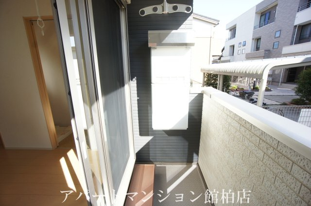 イルミナーレＢのバルコニー