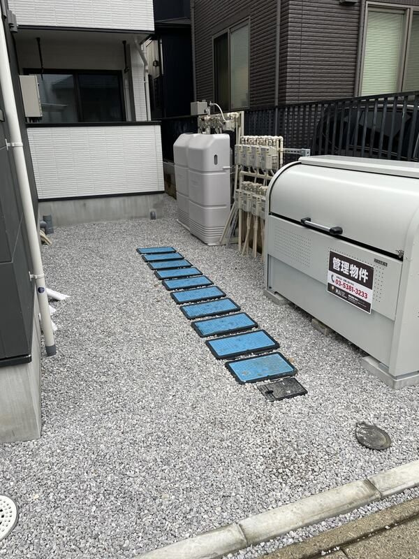 MELDIA東大宮Ⅳのエントランス