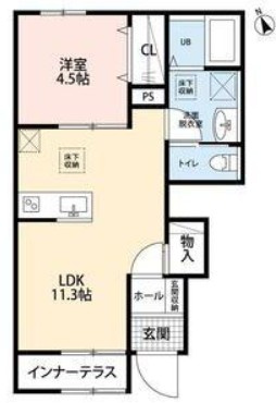 リーブルファイン久喜久喜東Ⅱの間取り