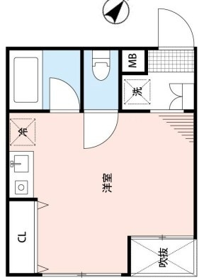 レジナス蕨の間取り