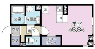 【間取り】 | ｉｌ　ｓｏｌａｎａ（イル　ソラーナ） | 間取りです。