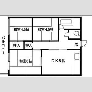 コーポ松豊の間取り