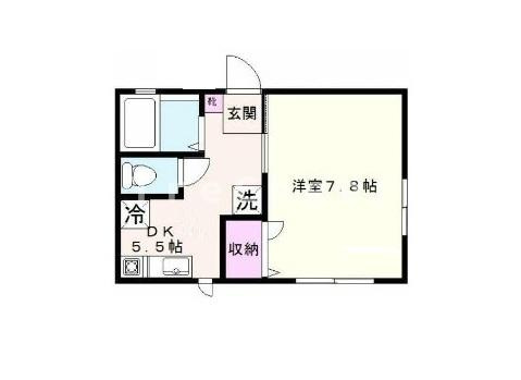 ホリーズ　ドミサイルの間取り
