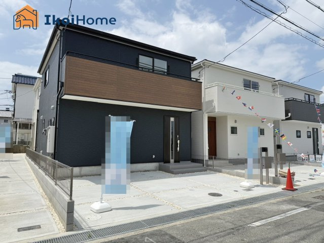 神戸市西区王塚台６丁目　全５棟　3号棟　新築戸建の駐車場|【ホームページに現地動画掲載中】●年中無休：当日予約可●外観完成しました。工事状況随時更新中！