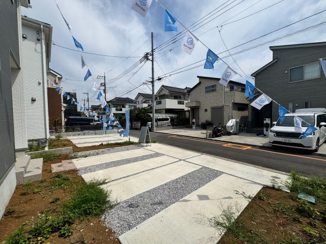 狭山市北入曽戸建の駐車場