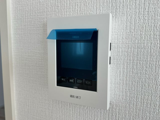 狭山市北入曽戸建の防犯設備