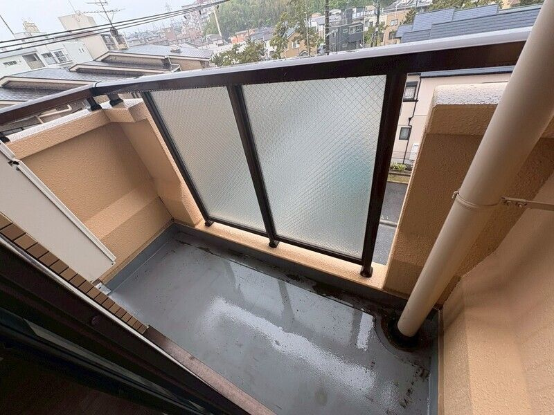 コンフォール広田のバルコニー