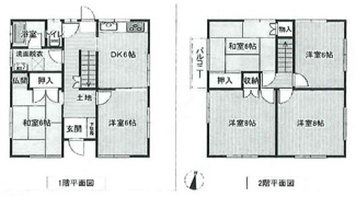 【間取り】 | 中古戸建　神戸市西区今寺 | ６DK