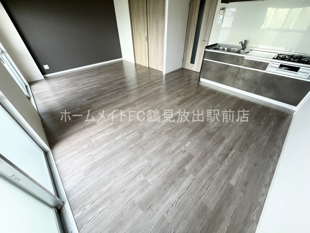 東大阪市稲田上町２丁目の賃貸マンションの居間・リビング