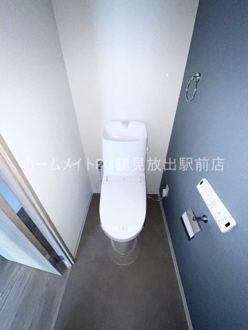 東大阪市稲田上町２丁目の賃貸マンションのトイレ