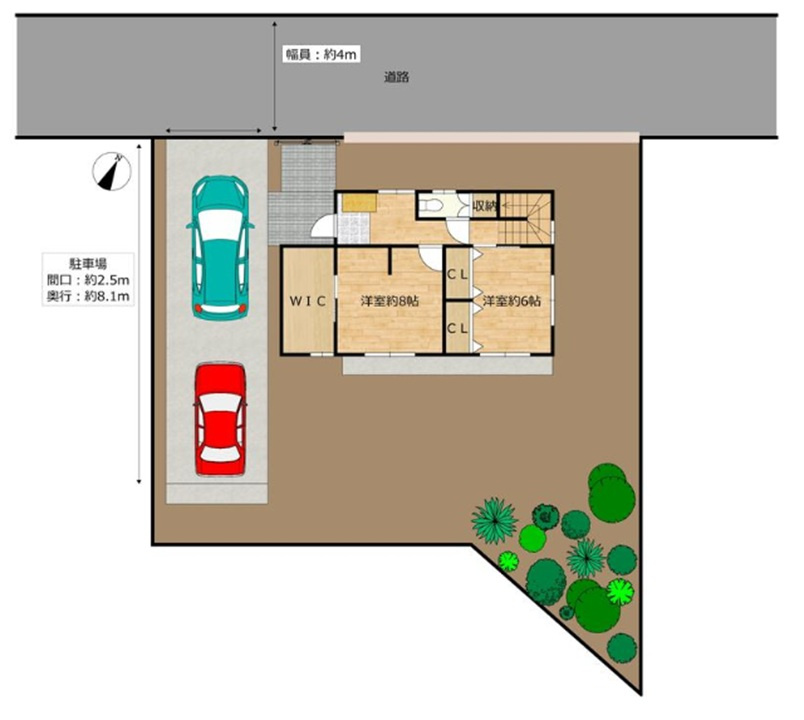 苦楽園四番町の間取り