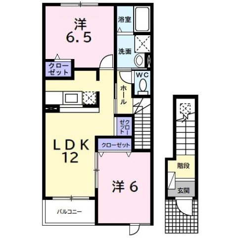 【間取り】 | ハイツ　クレイン