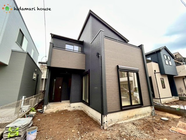 桶川市朝日4期　新築戸建　グラファーレ01の外観|現地写真