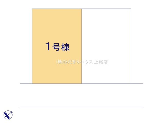 桶川市朝日4期　新築戸建　グラファーレ01の区画図