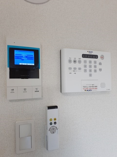 カームプレイン森崎のセキュリティ|モニタ付インターホン✖ALSOKホームセキュリティで安心♪