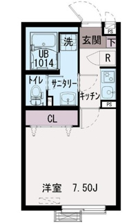 【間取り】 | デア八王子 | 間取りです。