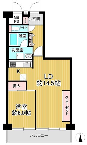 三郷アーバンハイツの間取り