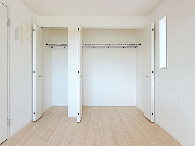 土浦市中村南第11　新築戸建て　2号棟の収納|2階は全居室収納スペースを設置！
充分な容量で居住空間もスッキリ♪