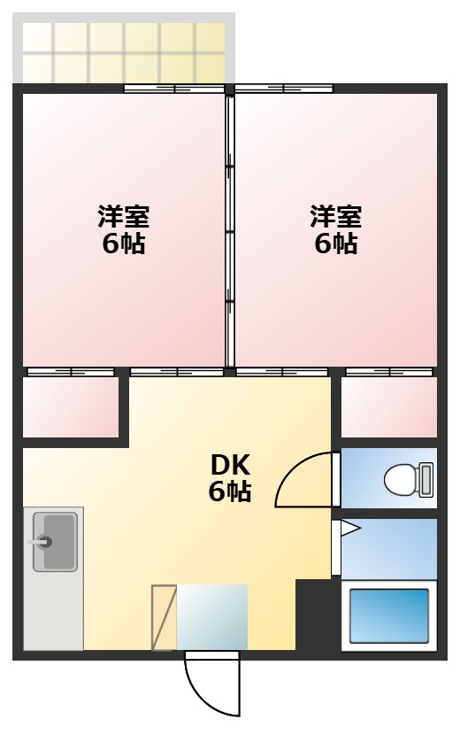 ユートピアサフラワの間取り