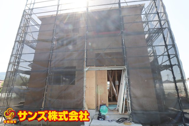 大玉村玉井字町　　　　2号棟　　　玉井小学校、大玉中学区の外観|東側から見た外観