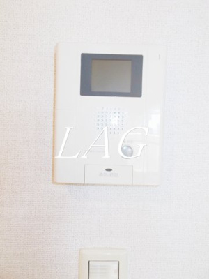 【セキュリティ】 | プリムヴェール金町 | モニター付きインターホンです。