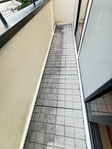貸家　西宮市甑岩町のバルコニー