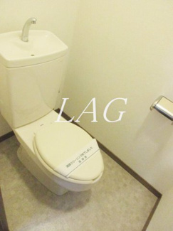 【トイレ】 | サーティーフォービル | トイレです。