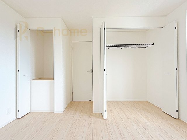 土浦市中村南第11　新築戸建て　4号棟の収納|2階は全居室収納スペースを設置！
充分な容量で居住空間もスッキリ♪