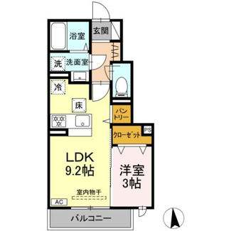 【間取り】 | ヴィラクレストⅦ