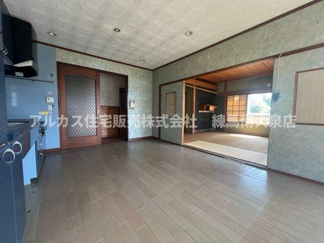 練馬区田柄5丁目　中古一戸建　都営大江戸線　光が丘の居間・リビング