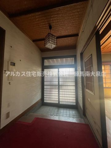 練馬区田柄5丁目　中古一戸建　都営大江戸線　光が丘の玄関