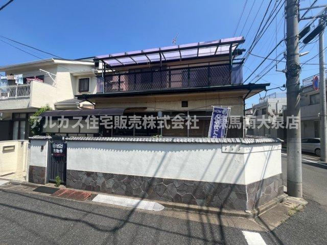 練馬区田柄5丁目　中古一戸建　都営大江戸線　光が丘の前面道路含む現地写真