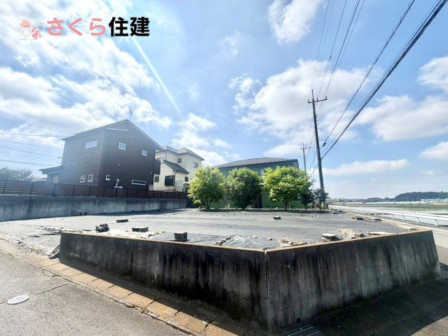真岡市亀山一丁目　売地の外観